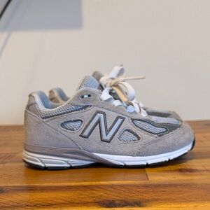 New Balance Kids' Gray Sneakers 990